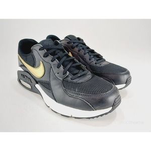 Nike Air Max Excee Women's Black White Gold Shoes Size 10 DH1088